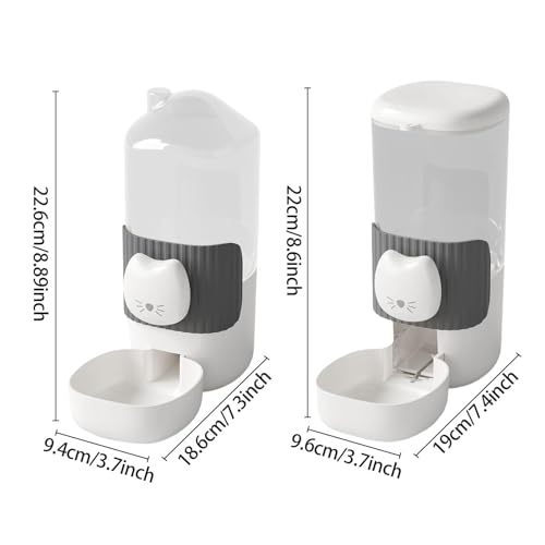 Distributeur d'eau et de nourriture pour chat et chien grande capacité - 6