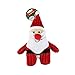 Christmas Santa Corduroy Dog Toy by Midlee