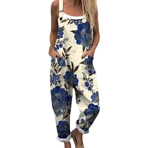 Combinaison pantalon femme ample et légère pour masquer les formes en été
