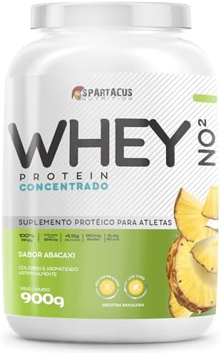 Whey Protein Concentrado NO2 Pote 900g 100% Whey Suplemento Proté...