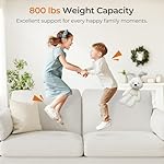 Vesgantti 70 inch Loveseat, Modern Comfy Couch with Deep Seat Cushions, Small Sofa Couches for Living Room, Apartment, Office, Small Spaces, Tool-Free Assembly, 70 Inch, Beige - Image 4