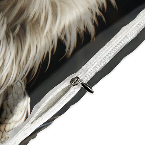 Funda nórdica de león 3D de microfibra boho 200x200 con fundas almohada 5
