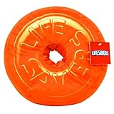 Kangaru: Life Savers Candy-Shaped Pillow - Orange - 10' Plush Circle Cushion, Soft & Cozy Round Throw, Fun Novelty Candy Themed Room Décor, Licensed