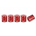 uxcell 3D Printer Die Spring, 5pcs TM 22mm OD 25mm Long Spiral Stamping Medium Load Compression Mould Die Springs for 3D Printer Electric Part, Red