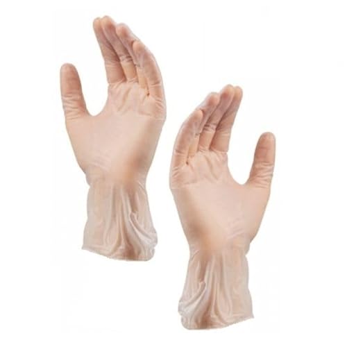 HO Higiene Online | Guantes Desechables Transparentes Cocinar Limpiar | Sin Polvo, Sin Látex, Ambidextros, Cómodos y Resistentes. (Estuche 1000 unidades, M)