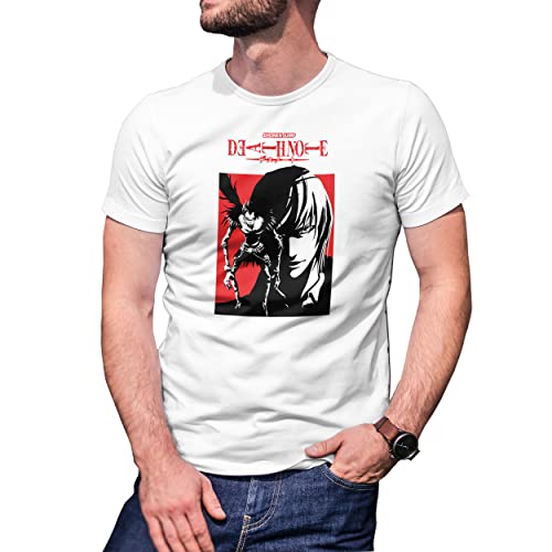 Death Note Ryuk Camiseta De Hombre Blanca Size M