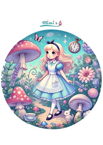 Oblea Personalizada similar a Alicia en el Pais de las Maravillas, Alicia