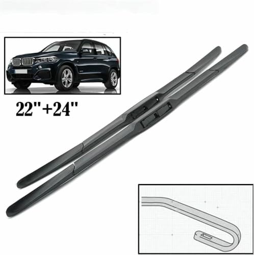 Lave-Vitre de Voiture Durable Ajustement Parfait BMW X5 E53 24 22 - 2