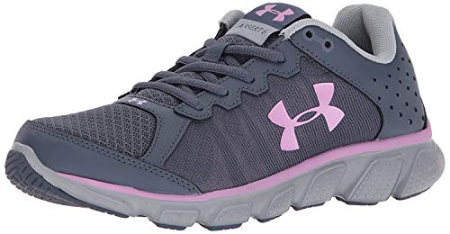 Under Armour Women's Micro G Assert 6, Apollo Gray (104)/Overcast Gray, 8.5