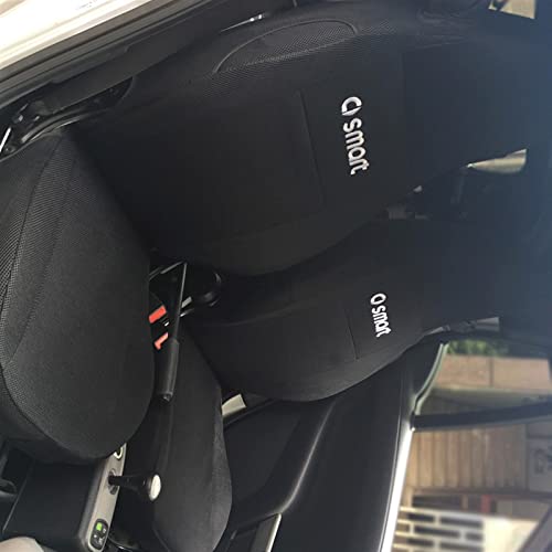 Couvre-siège auto polyester noir et protections de sièges Smart 453