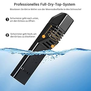 Schnorchelmasken 41CvoevOqJL. SS300 【CO2 SICHER】 Dank innovativer Technik atmen Sie jederzeit tief durch. Im Vergleich zu anderen Vollgesichtsmasken, wird Deine ausgeatmete Luft seitlich rausgeleitet. Dies unterbindet die gefährliche Pendelatmung und Sie bewahren immer einen klaren Kopf
【180° PANORAMABLICK】 Die ergonomisch gestaltete Schnorchel-Maske passt genau über das ganze Gesicht. Die YOOKEA Schnorchelmaske begeistert mit enormer Sicherheit und einem extragroßen 180°-Panoramafenster für ein uneingeschränktes Taucherlebnis
【FDA SILIKON】 Die Tauchermaske wird aus Silikon hergestellt und besitzt die US-Lebensmittelaufsicht (FDA) Zertifizierung. Die Vollmaske verfügt über eine Tropf-Stopp-Funktion und bricht oder zerkratzt nicht leicht. Im Vergleich zu den herkömmlichen Masken umweltfreundlicher, stabiler, bequemer und weicher