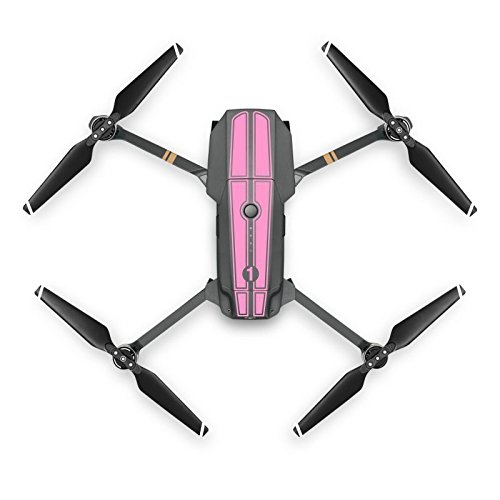 Slap-Art Mavic Pro Drone Racing Stripe Sticker Decal Skin Vinyl Rally (Soft Pink)