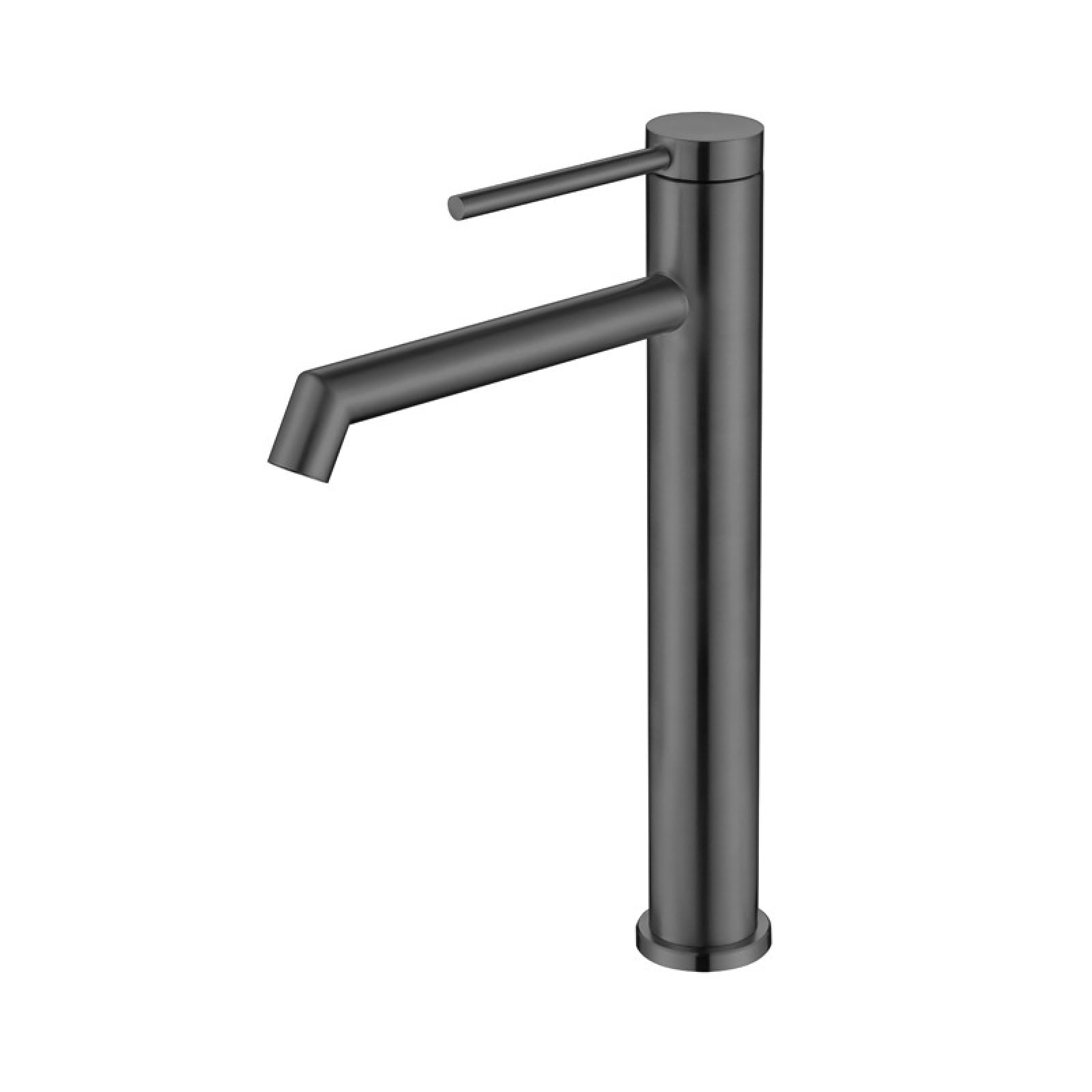 Fanjubei Gun Ash (High-End) Hot And Cold Bathroom Washbasin Faucet, Gunpowder Gray (High-End Model)