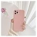 Produktbild DAMAIA DMKJFFF Warm Tuch von Telefon-Kasten for iPhone 11 Fall Einfachen Plüsch-Kasten for iPhone 11 Pro Xs Max Xr X 6 7 8 Plus (Color : Pink, Material : for iPhone 11pro max)