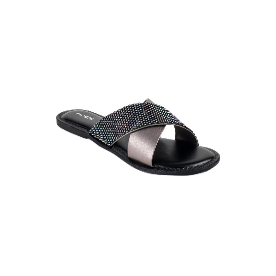 Women's Gold Synthetic Casual Slipper Flip Flop-image-43