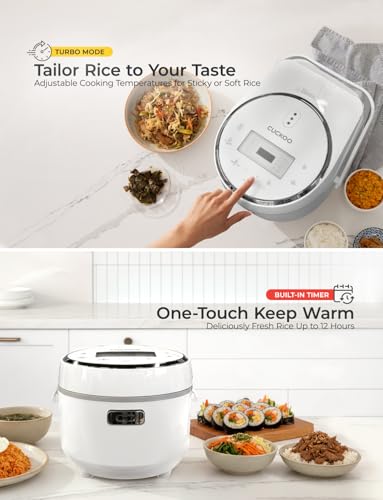 Image of CUCKOO Micom Fuzzy Logic Rice Cooker, 16-Cup Cooked, White, CR-0810F