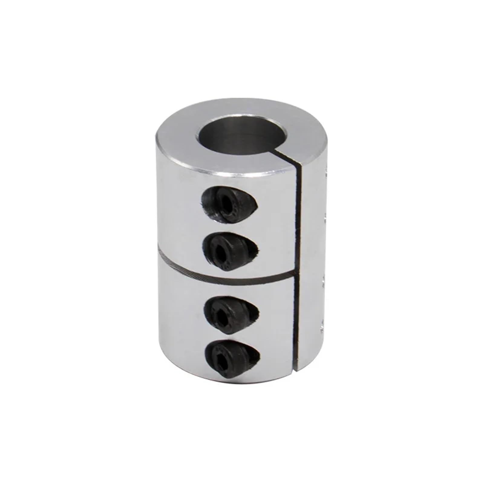 Acoplamiento de varilla de eje de acoplamiento rígido de aleación de aluminio D40 L50 for motor paso a paso CNC (1 unidad)(12mm to 12mm)