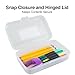 Staples Snap Plastic Case, Clear (22859)