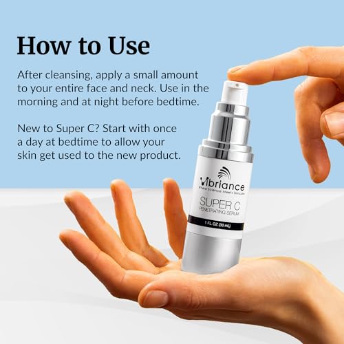 image for Vibriance Super C Serum for Mature Skin - All-in-One Vitamin Formula H