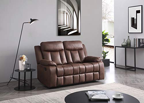 Betsy Microfiber Recliner Living Room Set 8028 (Loveseat)