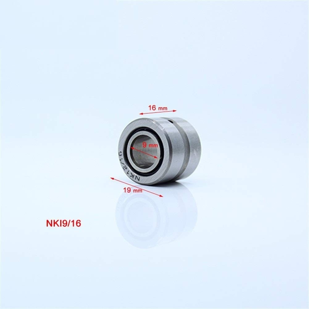 NKI9 / 16 de cojinete (5 PC) Solid Collar rodamientos de Agujas con Inner Ring NKI 9/16 Teniendo 9x19x16mm