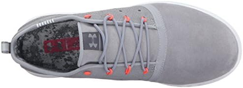 Under Armour Women's Charged Running Shoe, Steel (035)/Overcast Gray, 6 | Image 4