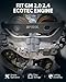 DPTOOL Camshaft Actuator Locking Timing Tool Kit Cam Phaser Retainer Water Pump Sprocket Retainer Holding Tool Compatible with GM/Buick/Chevrolet/GMC Ecotec 2.0 2.4 Engine Replace EN48953