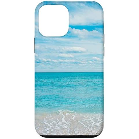 iPhone 12 mini Beach Blue Ocean Sea Sand Summer Nature Gift Case Cover