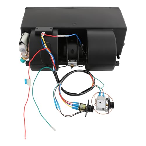 Truck Air Conditioning Evaporator 12V AC Evaporator for Cars & Trucks, 3300kcal/h Cooling with 3-Speed Control, Universal Fit for RV/Truck/Vehicle