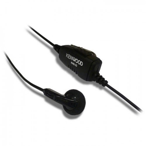 Kenwood KHS-33 Clip Microphone with Earphone (Single Pin) for PTK-23K ProTalk Lite