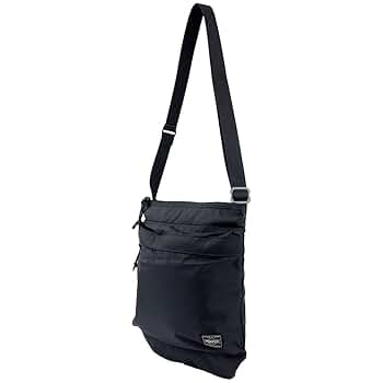 PORTER ブラック ショルダーバッグ ほぼ未使用・限定 ＞ PORTER ポーター フラッグ バーチカル
