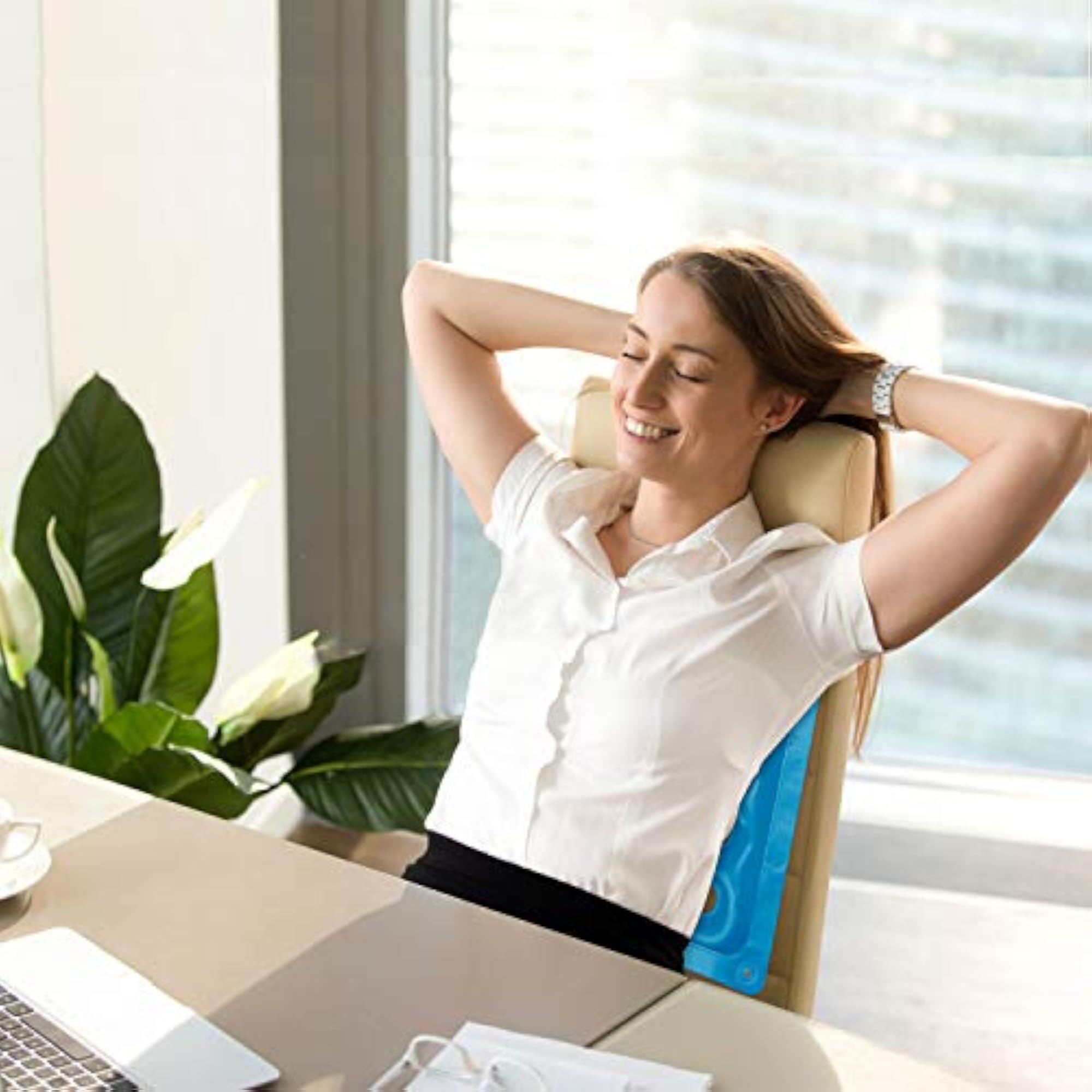 Inflatable Air/Water Seat Cushion for Pressure Relief