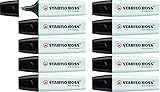 Gama de 15 colores Marcador STABILO BOSS ORIGINAL pastel - Caja con 10 unidades - Color toque de turquesa