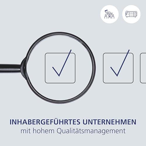 GOAL Lowboard in Hochglanz Weiß mit blauer LED-Beleuchtung - hochwertiges TV-Board mit viel Stauraum für Ihr Wohnzimmer - 200 x 44 x 44 cm (B/H/T)