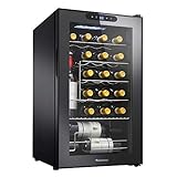 Wine Enthusiast 24-Bottle Compressor Wine Cooler with Upright Bottle Storage