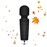Massager - Multiple Modes - Waterproof - Rechargeable - for Back, Leg and Body Massage (Black)