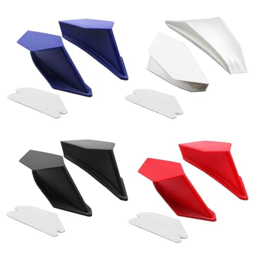 Déflecteurs d'ailes de moto bleu carénage queue pour Yamaha et Ducati - 3