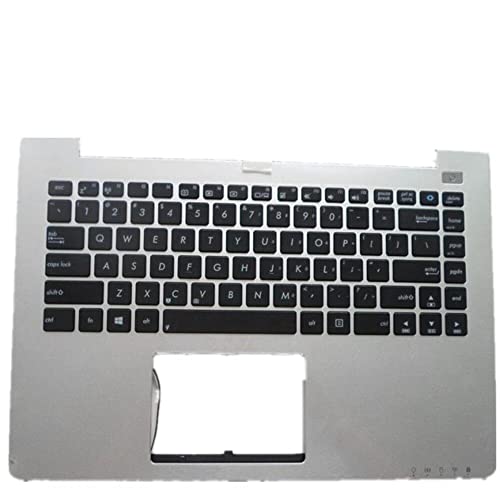 Coque C avec clavier Asus VivoBook S400CA argent version US robuste