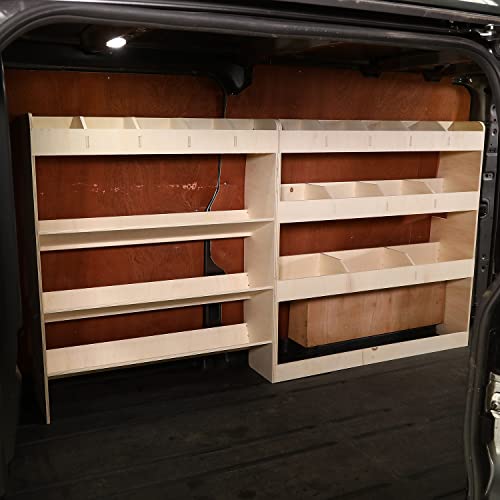 Toolbox Van Racking and Storage Shelving for Ford Transit Custom SWB (L1)