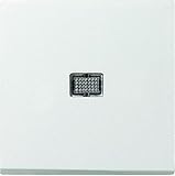 Gira Wippe rws-gl 029803 m.Kontroll-Fenster System 55 Abdeckung/Bedienelement für Installationsschalterprogramme 4010337298038