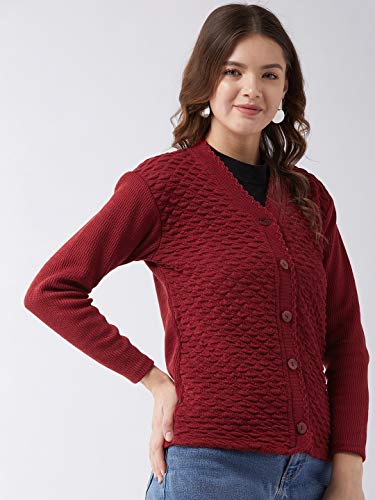 Image of Pivl V Neck Casual Women Sweater /Cardigan for Winter
