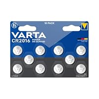 VARTA Batterien Knopfzelle CR2016, 10 Stück, Power on Demand, Lithium, 3 V – Ansicht 2