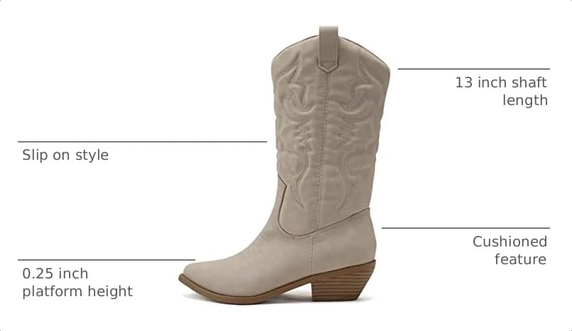 Image of Soda Women's Mug Round Toe Faux Suede Stacked Heel Western Ankle Bootie