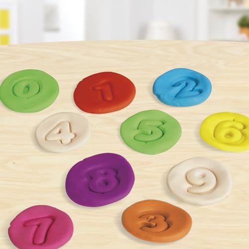 play-doh numbers and shapes playset with 17 tools amp 20 compound sticks back to school classroom supplies kids arts amp crafts preschool toys ages 3
