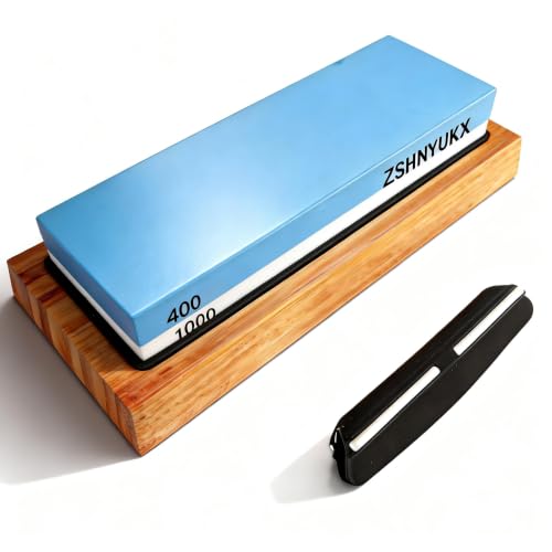 Whetstone Knife Sharpening Stone Set Double-Sided400/1000Grit