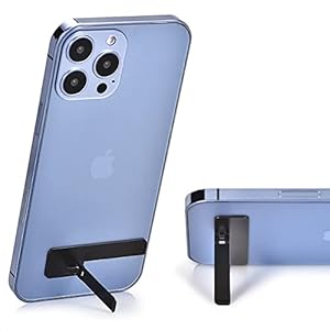 LIRAMARK Phone Kickstand/Phone Stand/Mobile Holder, Vertical and Horizontal Stand, Adjustable Angle, Compatible with iPhone & Any Other Cellphone (Pack of 1)