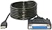 SABRENT USB 2.0 to DB25 IEEE-1284 Parallel Printer Cable Adapter [THUMBSCREWS Connectors] (CB-DB25)