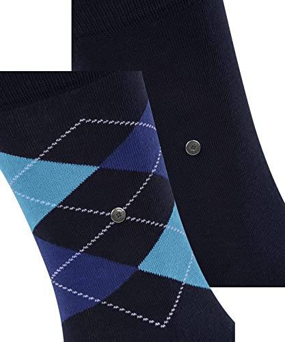 Burlington Heren Everyday Mix 2-Pack Sokken admend katoen versterkte herensokken huidvriendelijk duurzaam effen en argyle business elke dag Multipack 2 Paar - Afbeelding 6
