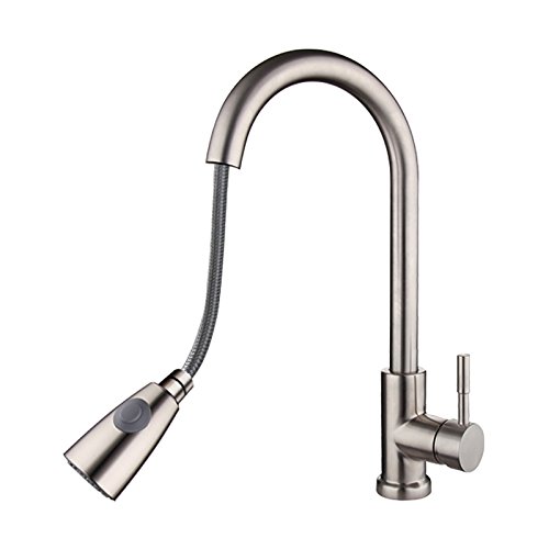Grifo Laniero de acero inoxidable 304 con diseño de lujo para cocina moderna
