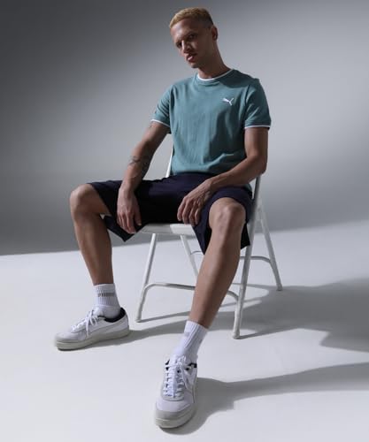Image of Puma Men Polyester Solid Classic Fit Tees